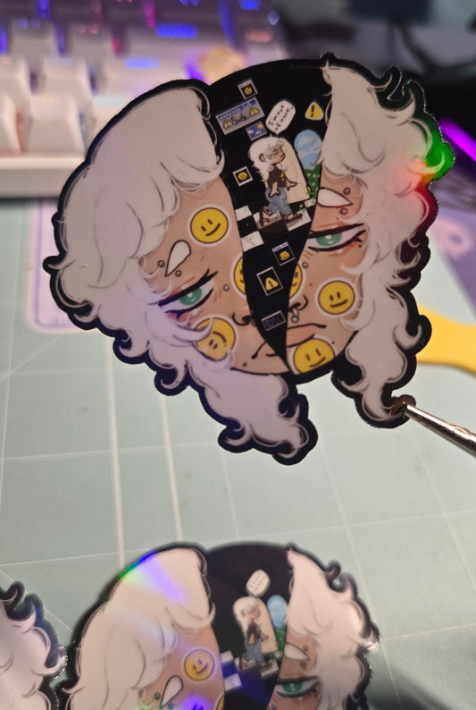 Feeling Unhappy Sticker