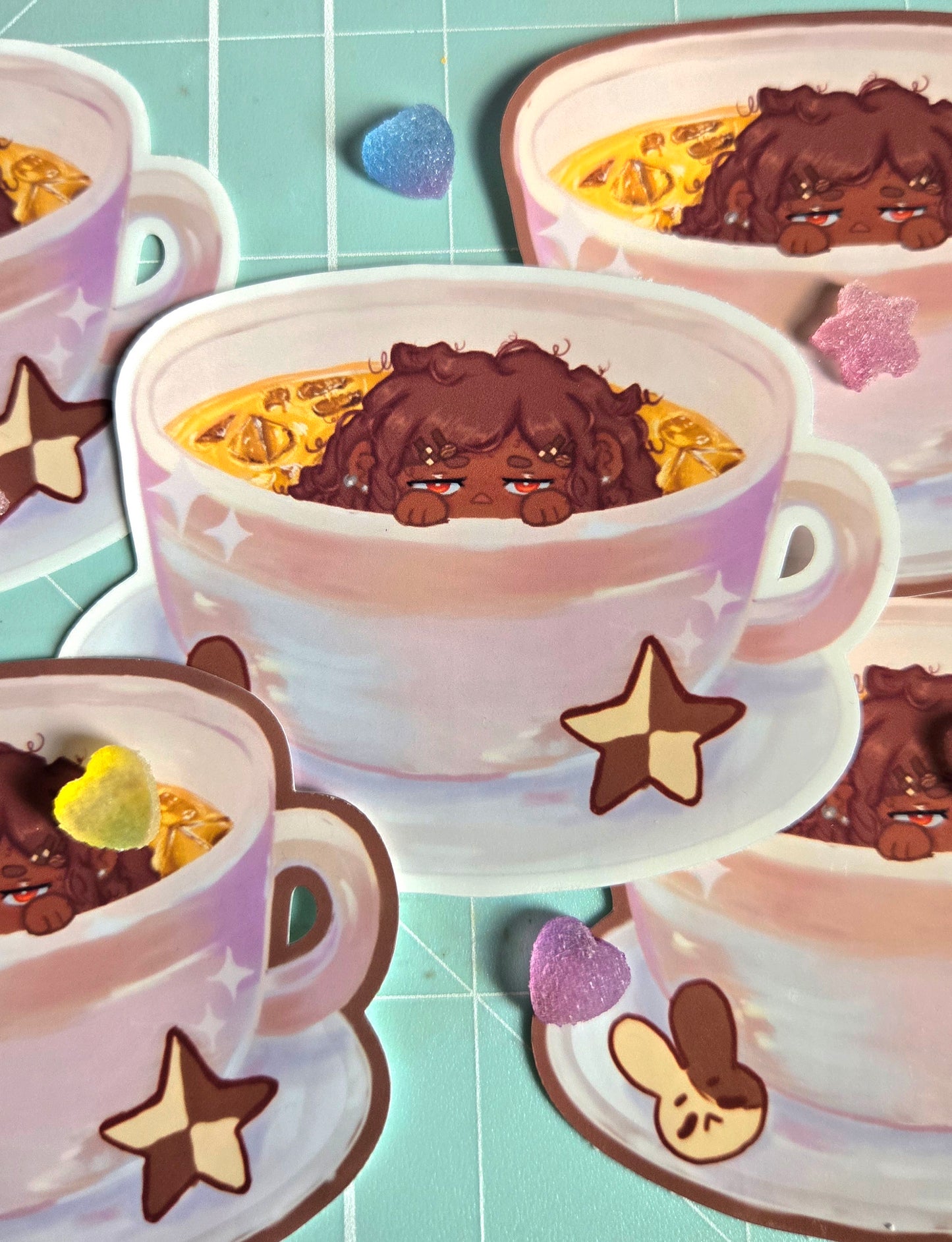 Cutie Coffee Time Sticker