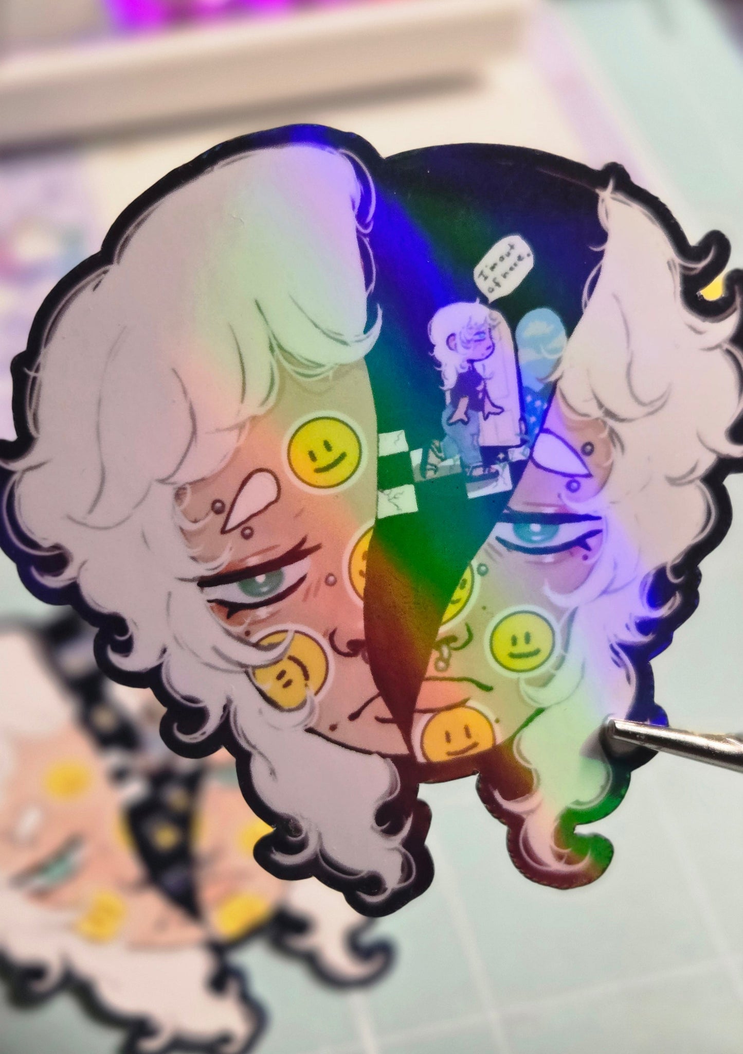 Feeling Unhappy Sticker