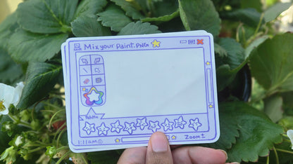 Mix Your Paint Palette Sticker