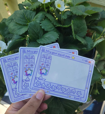 Mix Your Paint Palette Sticker
