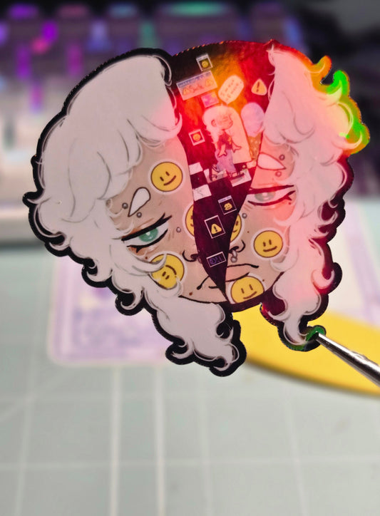 Feeling Unhappy Sticker